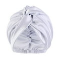 thumbnail image 1 of Gorro de Satén para Mujer - Extra Grande, Reversible, Ajustable - para Cabello Rizado/Natural - Gorro para Dormir/Cuidado, 1 of 2