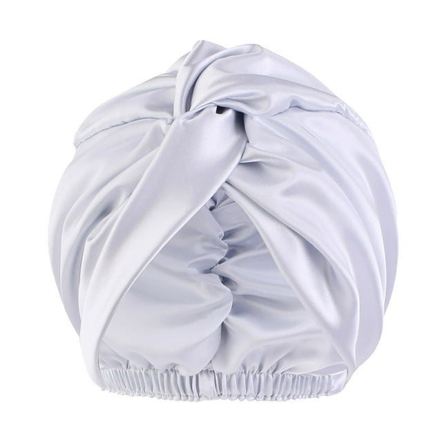 Gorro de Satén para Mujer - Extra Grande, Reversible, Ajustable - para Cabello Rizado/Natural - Gorro para Dormir/Cuidado