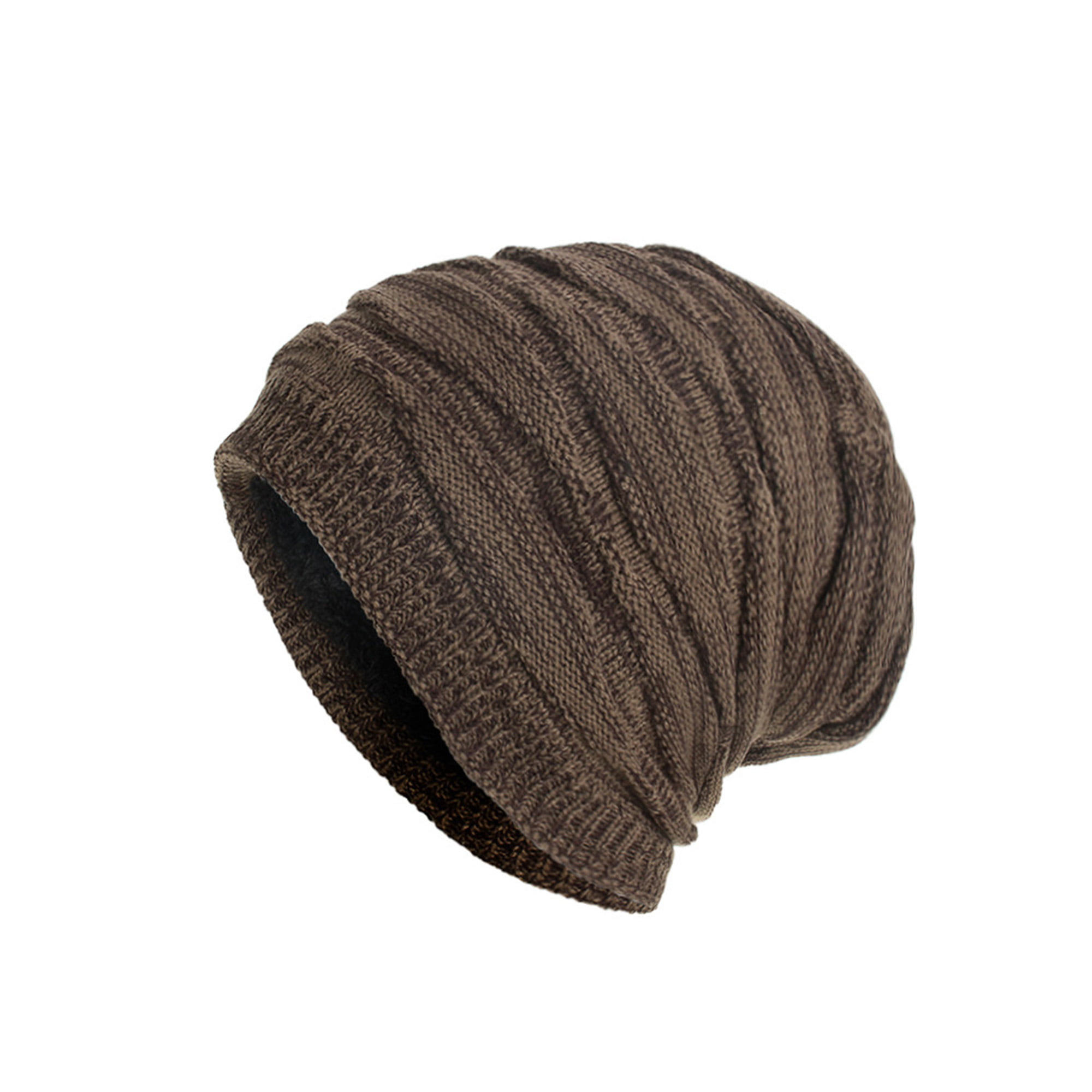 Men Women Knitted Baggy Beanie Winter Warm Hat Ski Causal Knit Cap Unisex Hat 