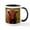 White/Black Inside, variant on CafePress - Scottish Highland Cow Mug - 11 oz Ceramic Mug - Novelty Coffee Tea Cup