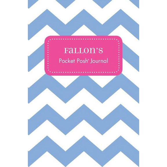 Fallon's Pocket Posh Journal, Chevron, (Paperback)