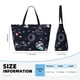 thumbnail image 4 of Easygdp Galaxy2 Bolsa de Viaje de Playa de Gran Capacidad, Bolsa Tote Perfecta para la Playa, Escapadas de Fin de Semana y Viajes, 4 of 7