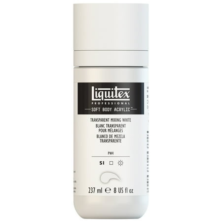 UPC: 0887452998815 | Liquitex Professional Soft Body Acrylic Color 237ml Transparent Mixing White