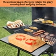 thumbnail image 3 of 2Pcs BBQ Blanket for Resting Meat, BBQ Blanket, BBQ Resting Blanket, Large Capacity that Ensures Tender and Juicy Meat, Reusable and Easy to Clean, With Zipper Opening, Suitable for Outdoor Grilling, 3 of 8