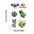 thumbnail image 3 of 10 PCS Football Temporary Tattoos, American Football Fake Tattoos for Birthday Party plies Sport Themed Tattoo Stickers for Boys Girls Party Bag Filler, 3 of 6