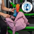 thumbnail image 5 of Colorful Radial Paint Burst Hot Yoga Mat Towel Non Slip for Hot Yoga - Quick-Drying Yoga Mat Cover with 4 Corner Pockets with Travel Bag - Hot Yoga Towel Non Slip 74"x26", 5 of 6