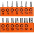 thumbnail image 1 of 14 piezas T5 T40 Star Bits Tri Wing Steel Security Juego de puntas hexagonales Destornillador ZefeiWu 8390615037969, 1 of 1