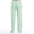 thumbnail image 4 of IYYVV Women's Pajama Pants Stretch Lounge Pants Drawstring Comfy Sleep Bottoms with Pockets 2024 Green 2XL, 4 of 7