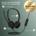thumbnail image 2 of Auriculares Jabra Evolve 10 con cable y micrófono con cancelación de ruido, 2 of 7
