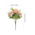 thumbnail image 2 of Nestingho Ramo Floral Artificial Rosa Para Uso En Y Fotografía, 2 of 8