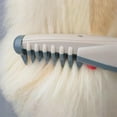 thumbnail image 3 of Glosrity Mataway e-Comb, Mataway e Comb for Dogs Cats, 2 In 1 Electric Pet Grooming Tool with Razor Hair Trimmer, Detangling and Dematting Long, Matted Fur on All Breeds Cats & Dogs, 3 of 6
