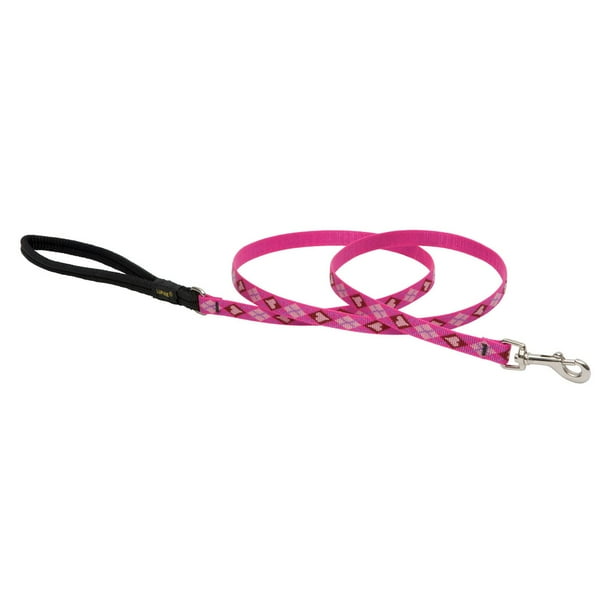 Lupine Collars and Leads 14238 1/2" x 4' Puppy Love Design Dog Lead