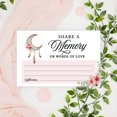 thumbnail image 4 of Koyal Wholesale Share a Memory Cards, Floral Dreamcatcher Cards for Wedding, Life Memories, 4" x 6", 52-Pk, 4 of 5