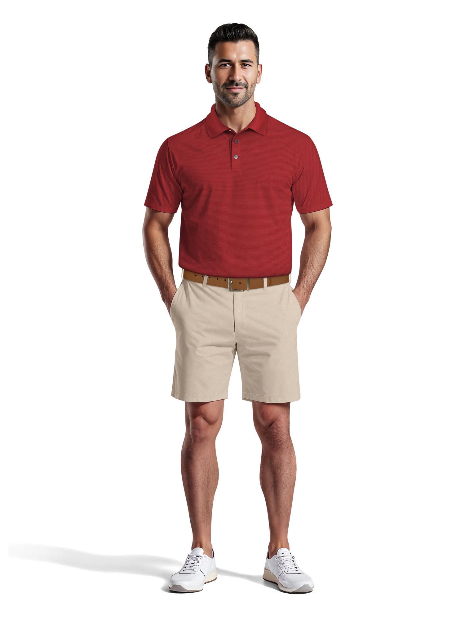 Ben Hogan Men's & Big Men's Stretch Golf Shorts with Active Waistband, 7" & 9" Inseams, Sizes 30-50