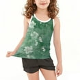 thumbnail image 2 of AUNVITO Boys & Girls Casual Print Sleeveless Round Neck Tank Top for Older Kids (3-15 Years), 2 of 7