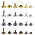 thumbnail image 2 of Remaches De Cuero De 360 ​​Uds., Remaches De Doble Tapa, Pernos Tubulares De Metal Para Manualidades De Cuero Diy Monstrate HA020294-00, 2 of 7