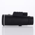 thumbnail image 4 of Monocular 40X60 HD Monocular de visión nocturna con poca luz con lupa de brújula Conexión de teléfonos móviles para tomar fotos con bolsa de cuerda con cubierta antipolvo YUNYI BRAND  Deportes, 4 of 5