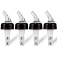 thumbnail image 1 of 4 Pcs 1Oz Automatic Measured Bottle Pourer - Spirit Measure Pourer Drinks Wine Cocktail Dispenser Home Bar Tools, 1 of 7
