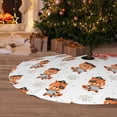 thumbnail image 6 of Sikiie Cute Little Pirate Red Panda 30-48 inches {designName} Print Christmas Tree Skirt Snowman Xmas Tree Skirt with Edge Christmas Decorations for Holiday Party-36", 6 of 7