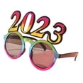 thumbnail image 2 of Marco de Anteojos 2023, Suministros para Fiestas de Víspera, Decoraciones de Accesorios Fotográficos, Anteojos Fotográficos de año Nuevo para Celebrar Fernando anteojos de año nuevo, 2 of 8