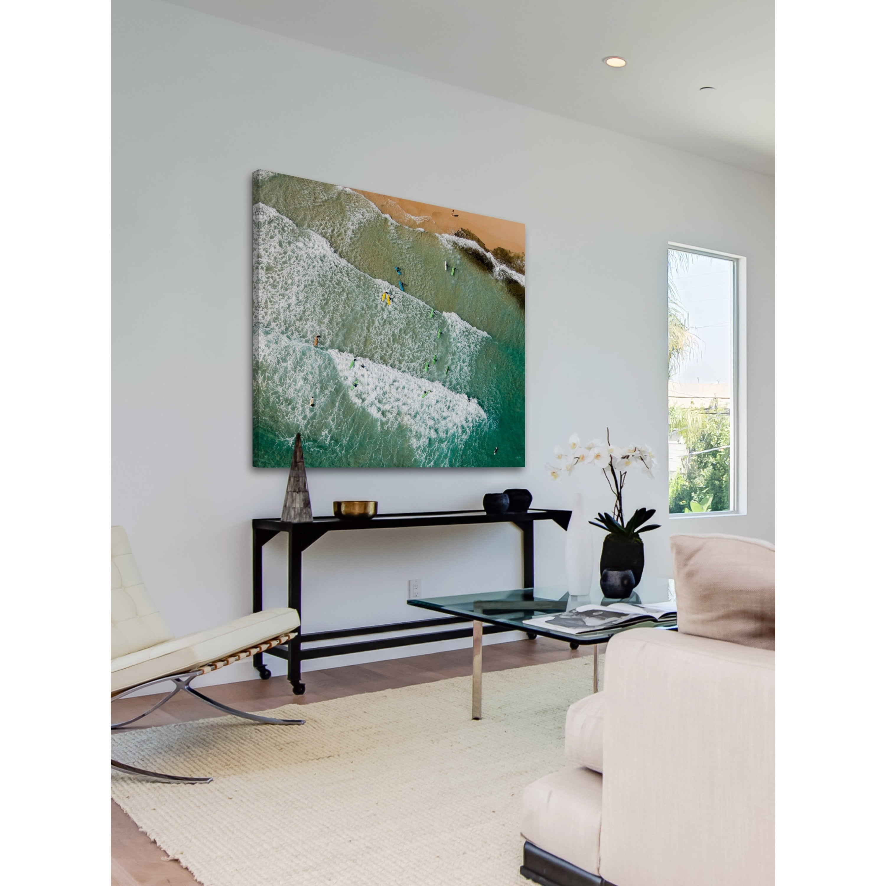 Marmont Hill "Headed for the Surf" by Karolis Janulis Painting Print on Wrapped Canvas