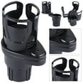 thumbnail image 5 of Yucurem 2 In 1 Car Cup Holder Expander Rotating Telescopic Bottle Stand Kitchen Essentials (Carbon Black), 5 of 10