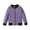 Purple, variant on Virmaxy Toddler Baby Girls Boys Jacket Solid Color Long Sleeve V Neck Zip Up Coat Winter Fashion Casual Shacket For Boys And Girls Navy 3T