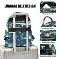 thumbnail image 3 of FORMRS Mini Backpack Purse for Women Quilted Travel Daypack Casual Shoulder Bag, Sharks Pattern, 3 of 7