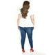thumbnail image 4 of Blusa de corte peplum Roman Fashion /Juvenil, 1869 (Blanco) blanco 42, 4 of 5