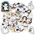 thumbnail image 3 of 35pcs-50pcs Cute Ghost Stickers Halloween Stickers Ghost Cartoon Decals for Laptops Suitcase Notebooks, 3 of 9
