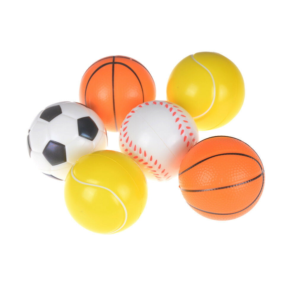 7cm Soft Sponge Foam Mini Basketball Game Ball Children Kids Outdoor Toy Gift JT 