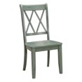 thumbnail image 6 of Pemberly Row 5-Piece Contemporary Wood Dining Set in Natural and Teal, 6 of 11