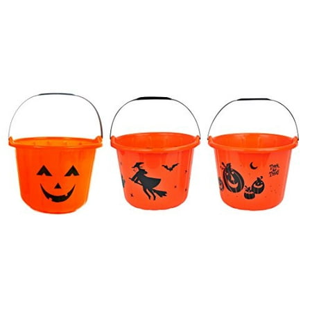 Halloween Trick-or-Treat Candy Pail Buckets 9