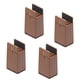 thumbnail image 5 of 4 elevadores para muebles de cama de 0,39 a 1,57 pulgadas de diámetro con abrazadera de tornillo para mesa. Alt. 10 cm Marrón 10-37 mm, 5 of 9