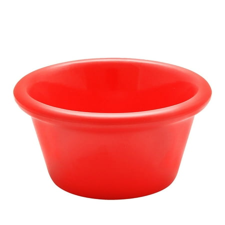 

2 1/2 Oz. Smooth Ramekin Orange Melamine Pack of 6 6 packs