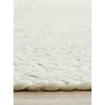 thumbnail image 5 of 8x11 Ft Oval Off White Jute Area Rug, Hand-Woven, Reversible, Farmhouse Boho Style, Durable & Pet-Friendly Rug for Living Room, Dining Room, and Bedroom, 5 of 5