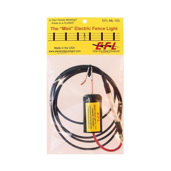 Electric Fence Light EFLML103 Mini Electric Fence Light Weather Prf