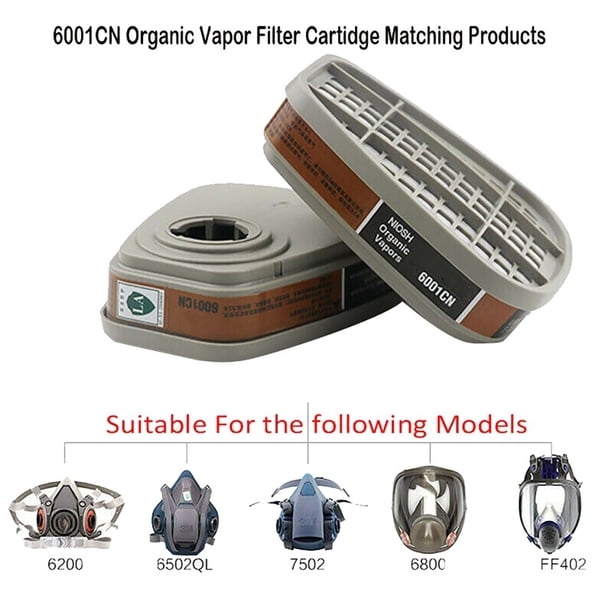 Cartouches pour respirateur série 6000, Cartouche gaz/vapeur, Gaz multiples/Vapeurs - Groupe Sanico Cartouches pour respirateur série 6000, Cartouche gaz/vapeur, Gaz multiples/Vapeurs - Groupe Sanico
