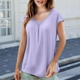thumbnail image 2 of Delayuji Women's Spring and Summer Loose Vest with Camisole Thin Design for Home Base Sports Sweatshirt Sleeveless Top for Outerwear Purple Xxl Modal Short Sleeve Shirts for Women, 2 of 5