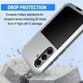 thumbnail image 4 of for Samsung Galaxy S25 6.2" Aluminum Alloy Metal Heavy Duty 360 Full Body Shockproof Dustproof Screw Bumper Drop Protective Phone Case, 4 of 7