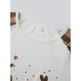 thumbnail image 5 of AIGUR Family Matching Christmas Pajamas Set Plaid and Reindeer Print Holiday Pajamas Sleepwear Dad Mom Kids PJs, 5 of 8