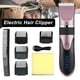 thumbnail image 5 of Clippers eléctricos de pelo 0,8-2.0mm Hombre de barbero inalámbrico recargable LED Trimmers de cerámica Máquina de afeitadora con límite Cepillos para el cabello Pink sidaley  CE001610-01B, 5 of 7