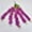 Purple, variant on Morttic 1x Artificial Lilac Flower Vine Fake Wisteria Silk Flower for Wedding Party Decor Home Wall Hanging Decoration (Pink)