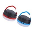 thumbnail image 1 of WASHWEPE 2Pack Portable Camping Lantern with Indoor Lighting Blue PP for Camping Equipment, 1 of 8