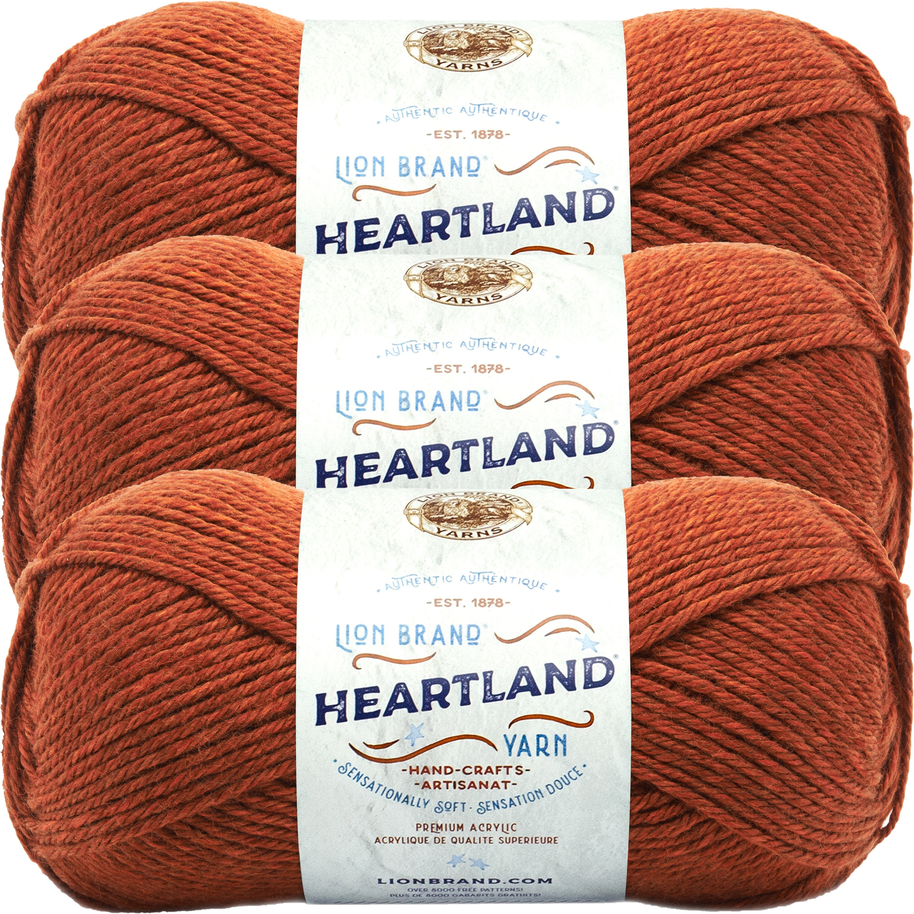 Lion Brand Heartland YarnYosemite, Multipack Of 3