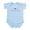 Sky Blue, variant on CafePress - I Love My Daddy Infant Bodysuit - Baby Light Bodysuit, Size Newborn - 24 Months