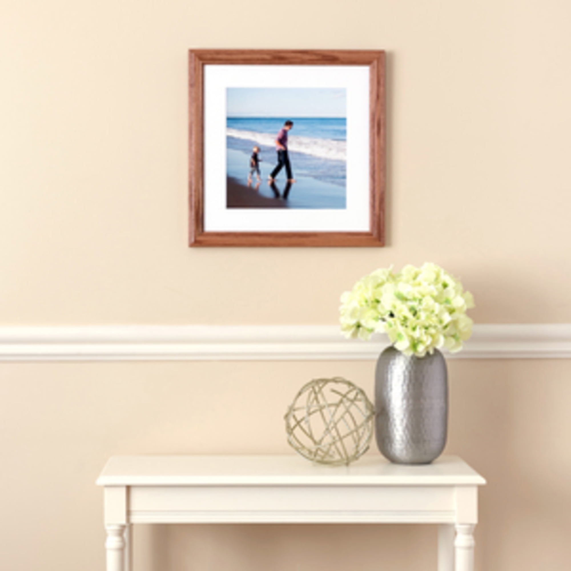ArtToFrames 16" x 20" Honey Picture Frame, 16x20 inch Brown Wood Poster Frame (WOM-4085)