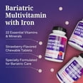 thumbnail image 5 of BioSchwartz Bariatric Multivitamin with Iron - 60 Chewable Tablets, 30-Day Supply - Third-Party Tested - Bariatric Multivitamin with Iron for Gastric Bypass, 5 of 5