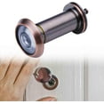 thumbnail image 3 of Door Peephole Viewer Hidden Door Glass Lens Mini Multipurpose 200 Degree Wide Angle for Apartments Dorm Household Wood Doors, C, 3 of 5