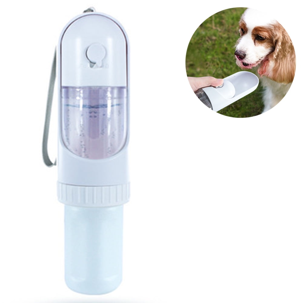 Pet Water Cup, Outdoor Portable accompanying Water and Food Dual-Purpose Cup,  Cats and Dogs Out Drinking Water 